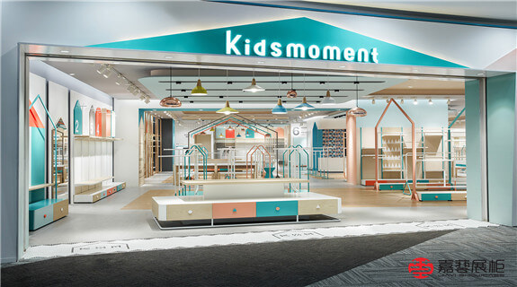Kidsmoment—品牌母嬰店展柜上海店—母嬰店展柜案例