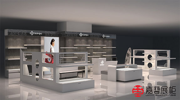 bampo（半坡飾族）皮具展柜—上海店—皮具展柜案例